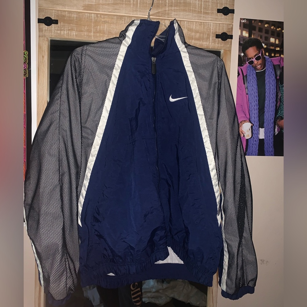 Nike vintage y2k windbreaker zip up jacket
